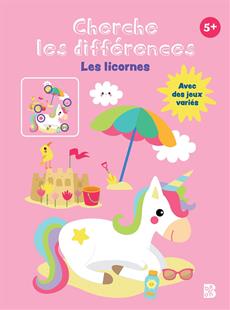 Les licornes Cherche les différences