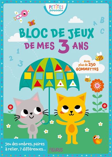 Bloc de jeux de mes 3 ans