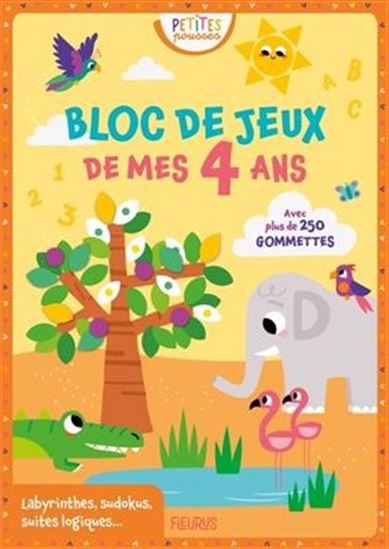Bloc de jeux de mes 4 ans