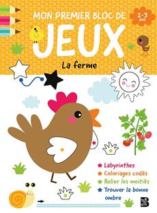 La ferme Mon premier bloc de jeux