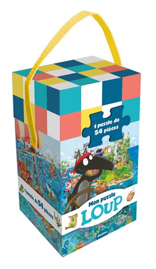 Mon puzzle Loup 54 morceaux