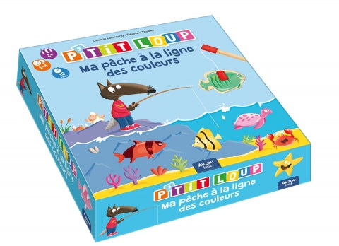 P'tit Loup Ma pêche à la ligne des couleurs