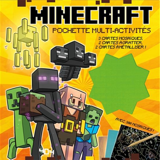 Minecraft Pochette multi-activités