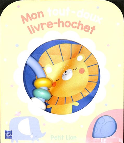 Petit lion Mon tout-doux livre-hochet
