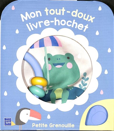 Petite grenouille Livre-hochet