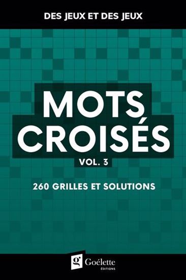 Mots croisés 03 260 grilles et solutions