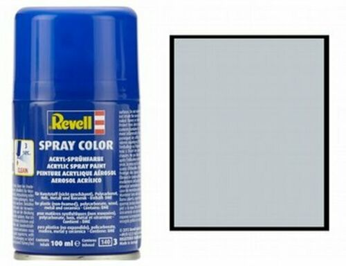 Peinture en spray Revell 100ml Acier métallique