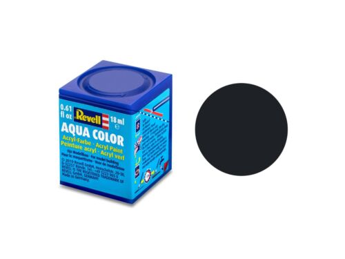 Pot de peinture Revell 18ml Noir mat