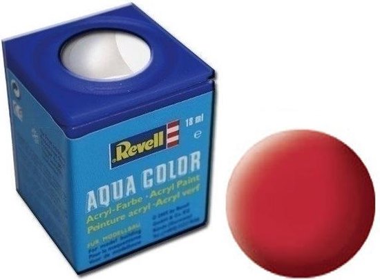 Pot de peinture Revell 18ml Rouge carmin mat
