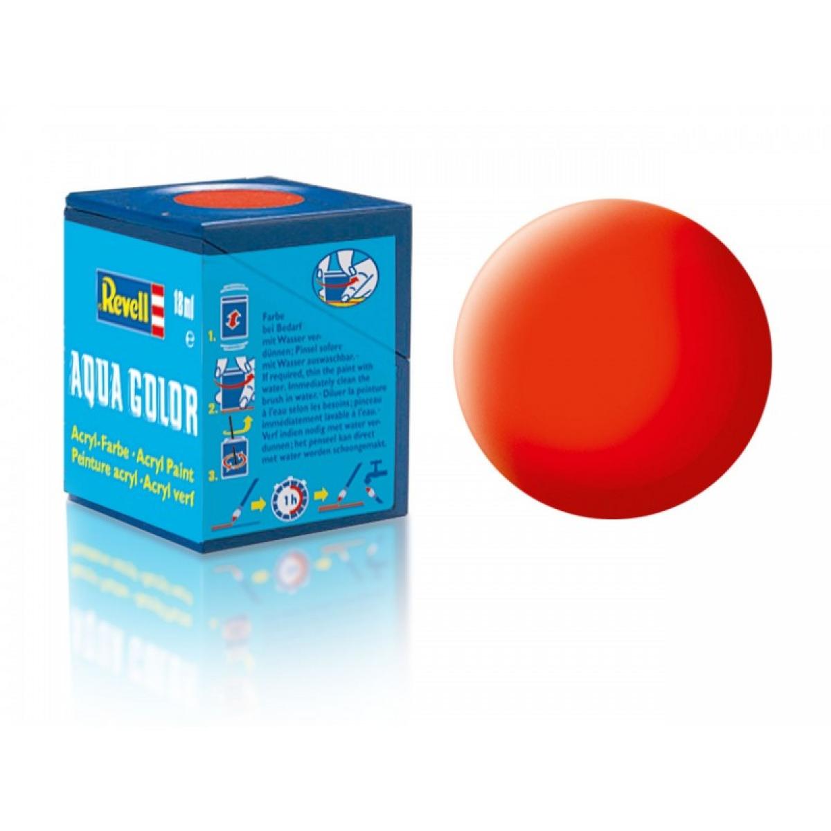 Pot de peinture Revell 18ml Rouge feu brillant