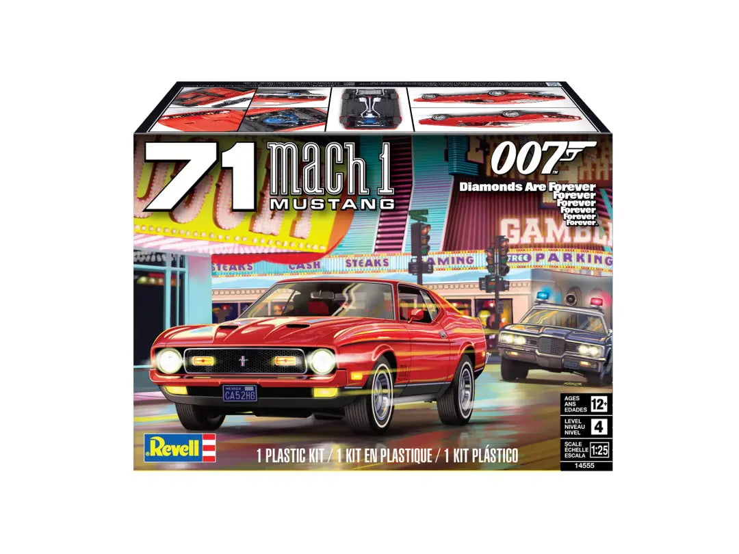 Modèle à coller Mustang Mach 1 007 James Bond