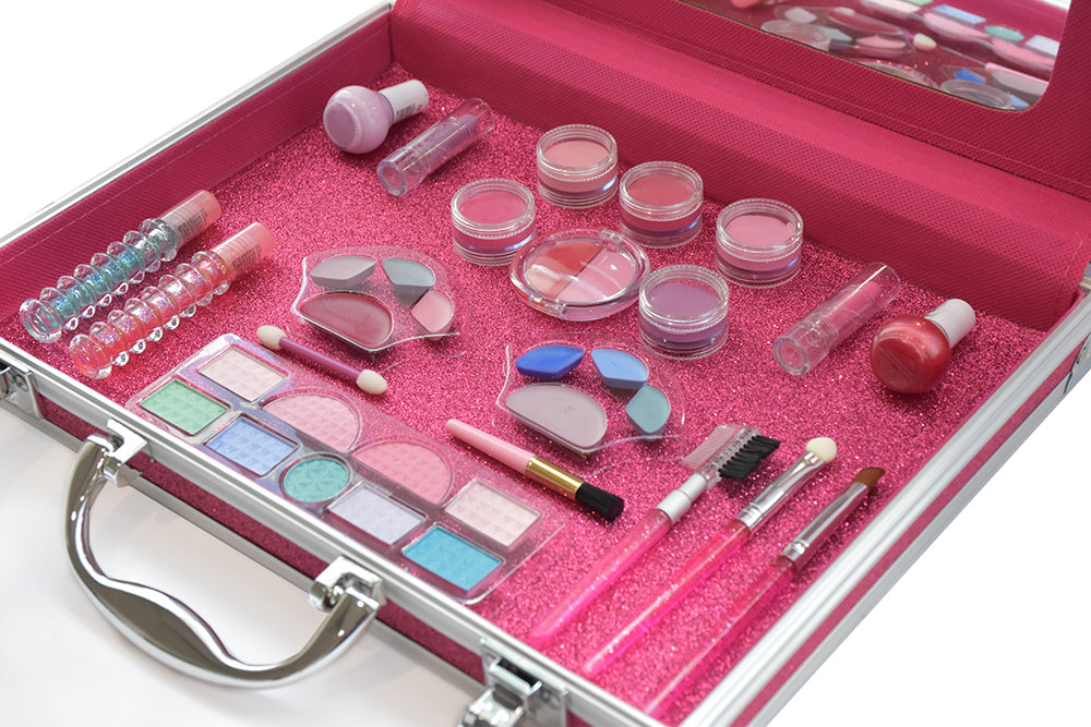 Coffret de maquillage jet-set avec miroir