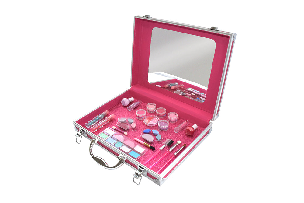 Coffret de maquillage jet-set avec miroir