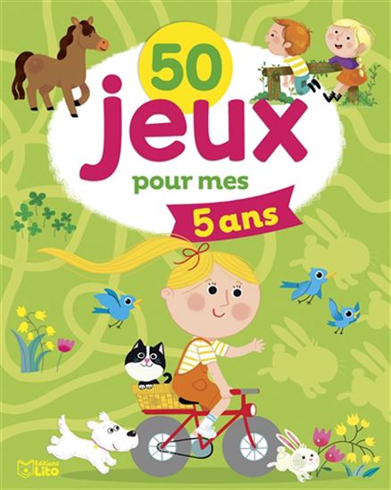 50 jeux pour mes 5 ans