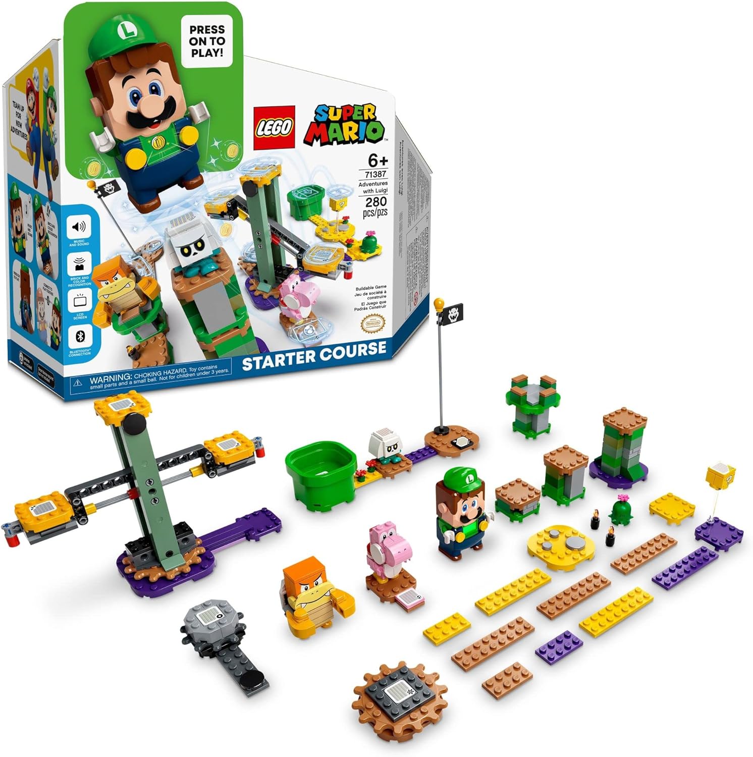 Niveau de départ Aventures avec Luigi