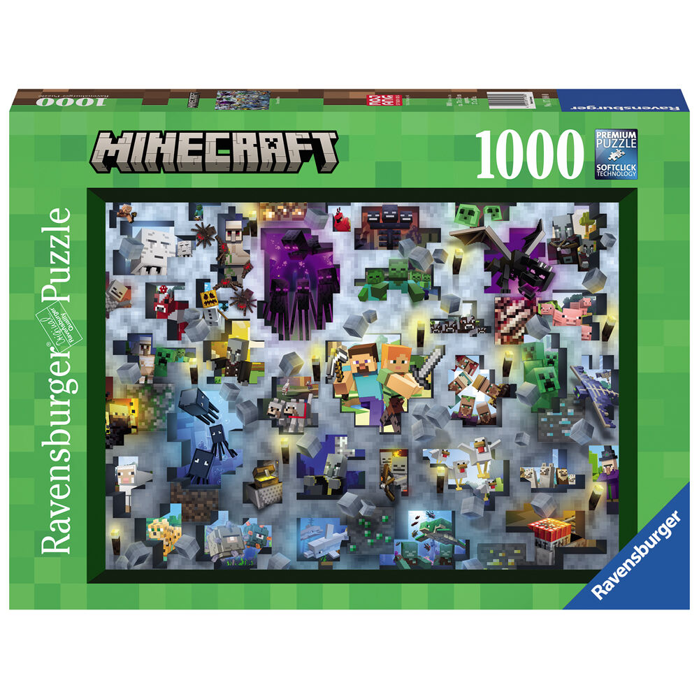 Minecraft Défi Casse-tête de 1000 pièces