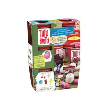 Pâte à modeler 6 pots friandises - sans gluten