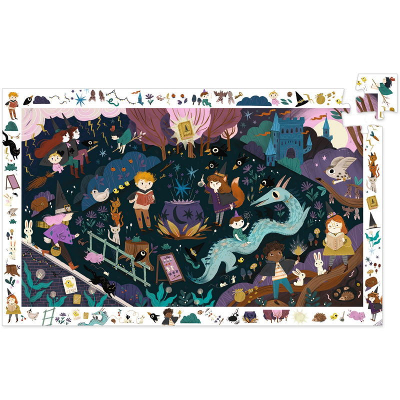 Puzzle d'observation 54 pièces Apprentis sorciers
