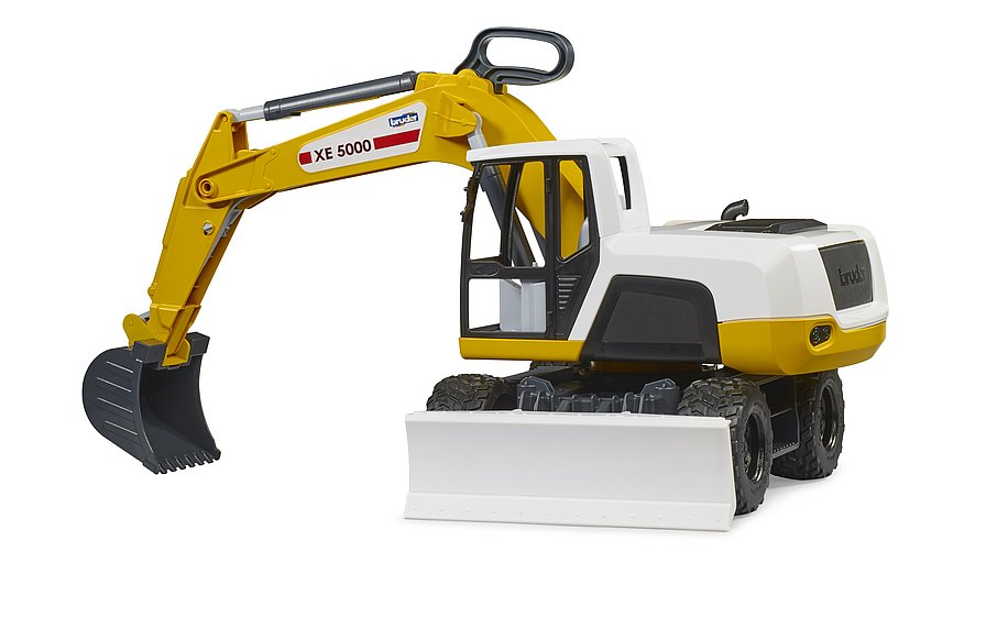 Excavatrice sur roues Bruder