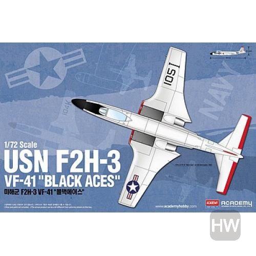 Modèle à coller usn f2h-3 vf-41 ''black ace 1/72