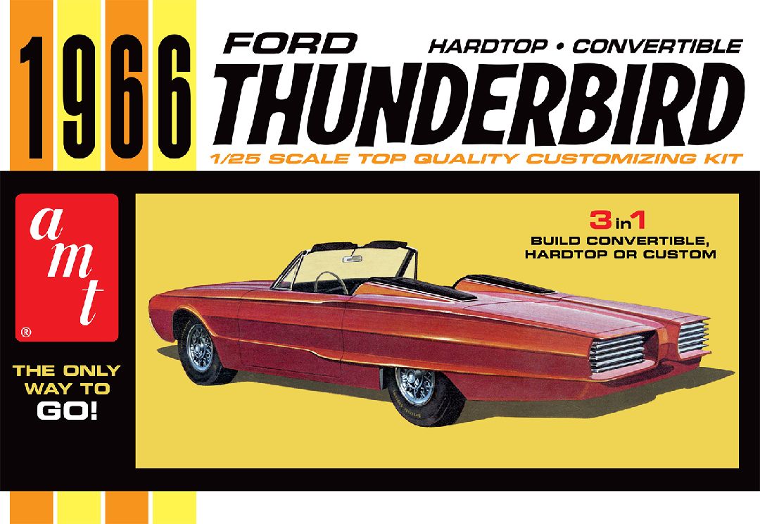 Modèle à coller 66 thunderbird hardtop 1/25