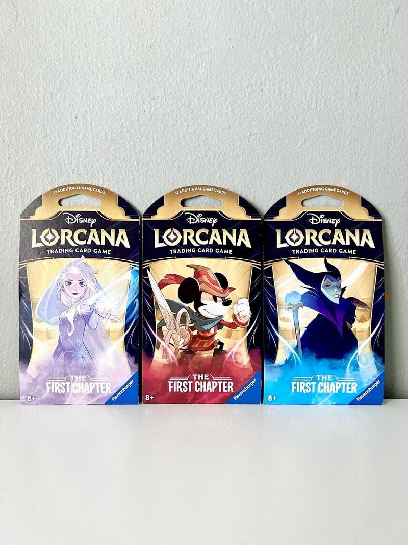 Lorcana first chapter Sleeved booster (VA)