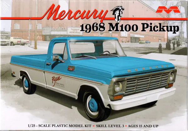 Modèle à coller 68 mercury m100 pickup, 1/25