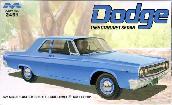 Modèle à coller 65 dodge cornet sedan 1/25