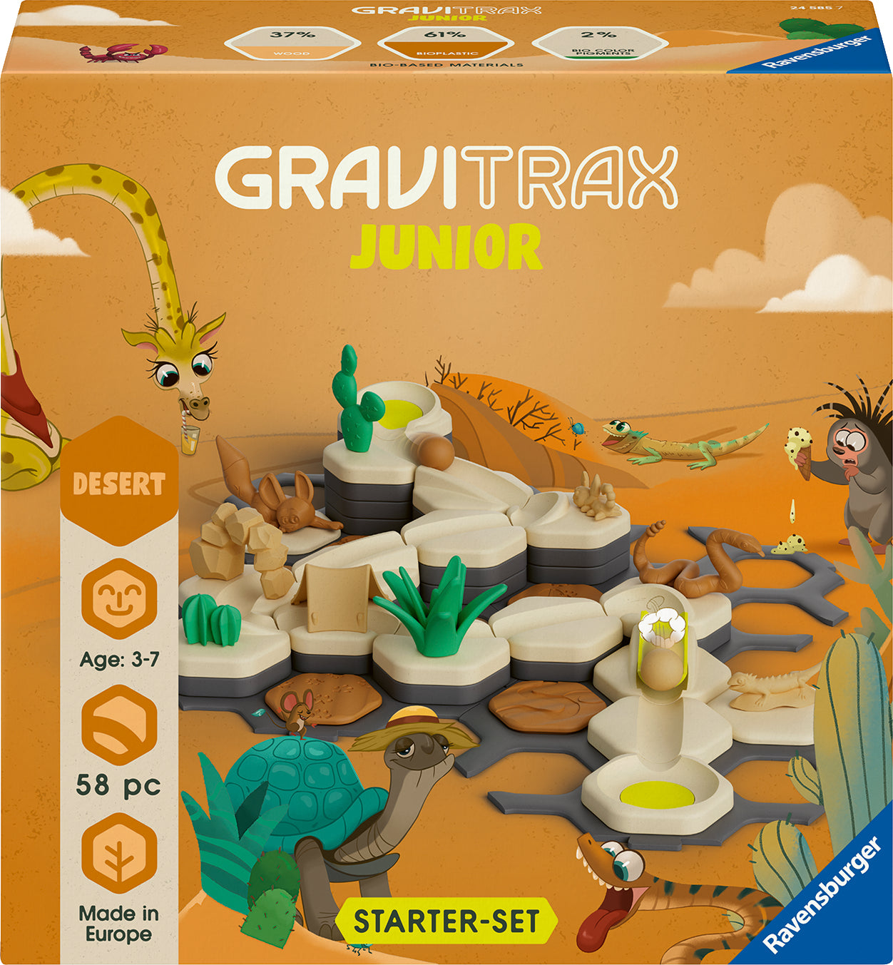 Gravitrax junior, ensemble démarrare désert