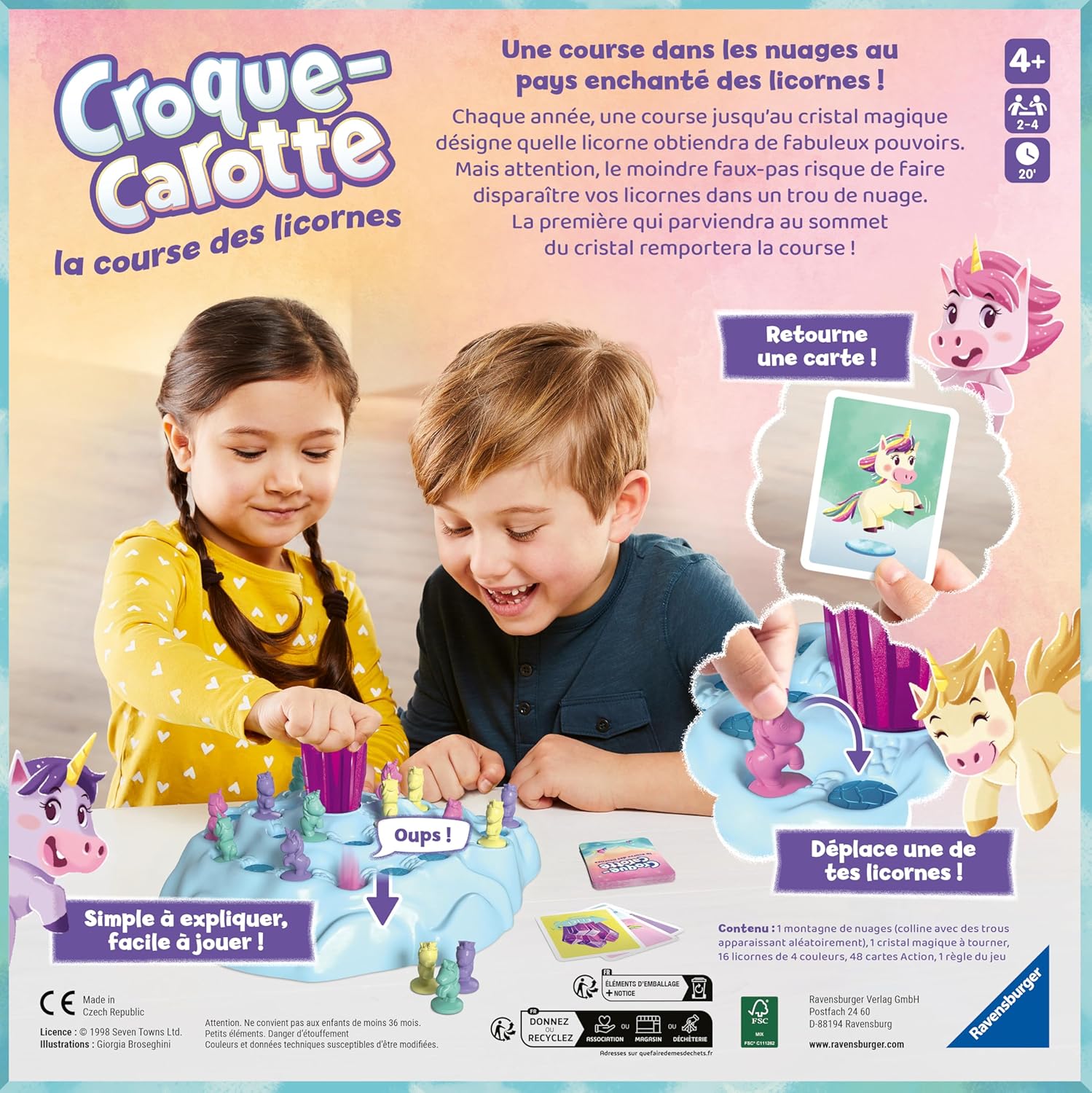 Croque carotte licorne