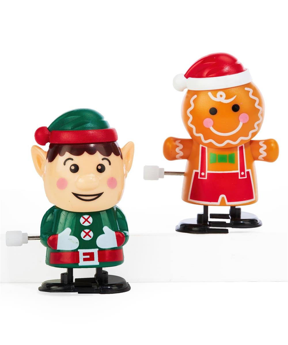 Personnage marcheur de Noël assortis