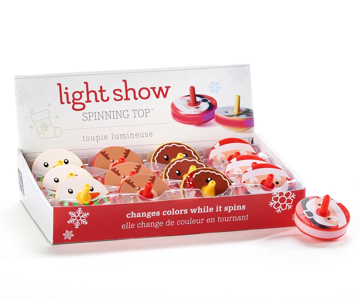 Toupie lumineuse (modèles assortis)