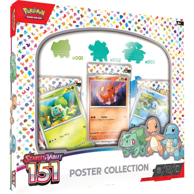 Pokemon Scarlet and Violet 151 Poster collection