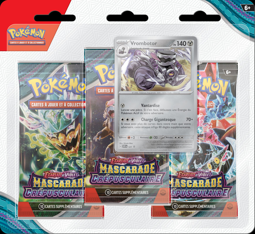 Pokémon Twilight Masquerade 3x boosters (VF)