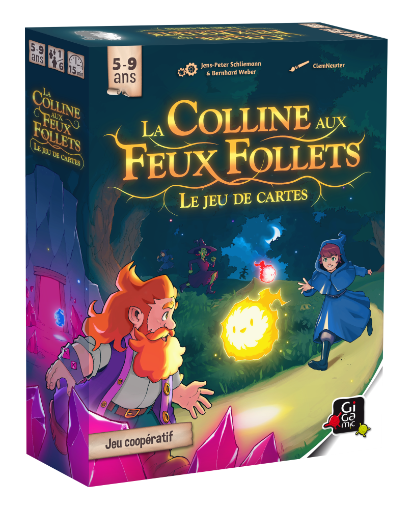 La colline aux feux follets Le jeu de cartes