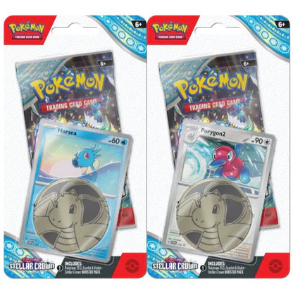 Pokémon Stellar Crown booster blister (VA)