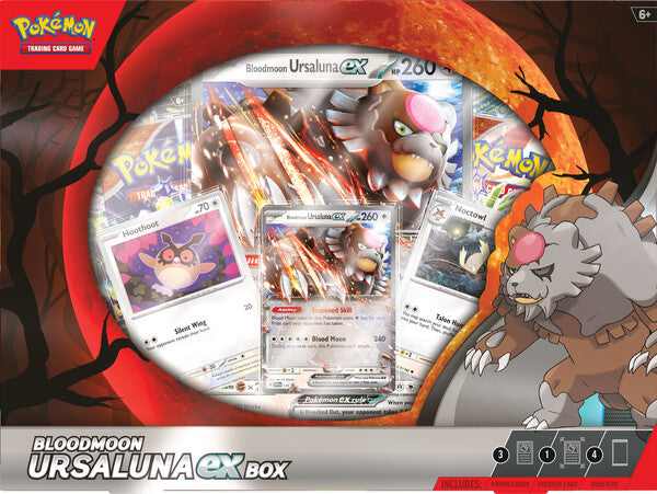 Pokémon Bloodmoon Ursaluna Ex box (VA)