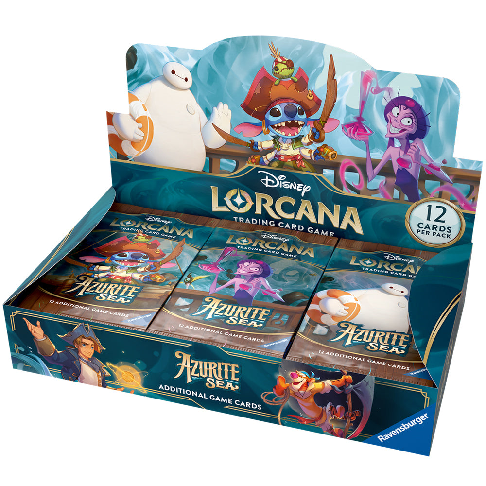 Lorcana 06 Azurite sea Booster (Version anglaise)