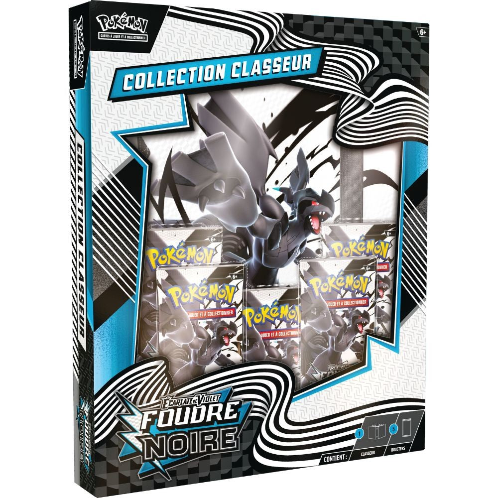 Pokémon Foudre Noire Binder 5 boosters (VF)