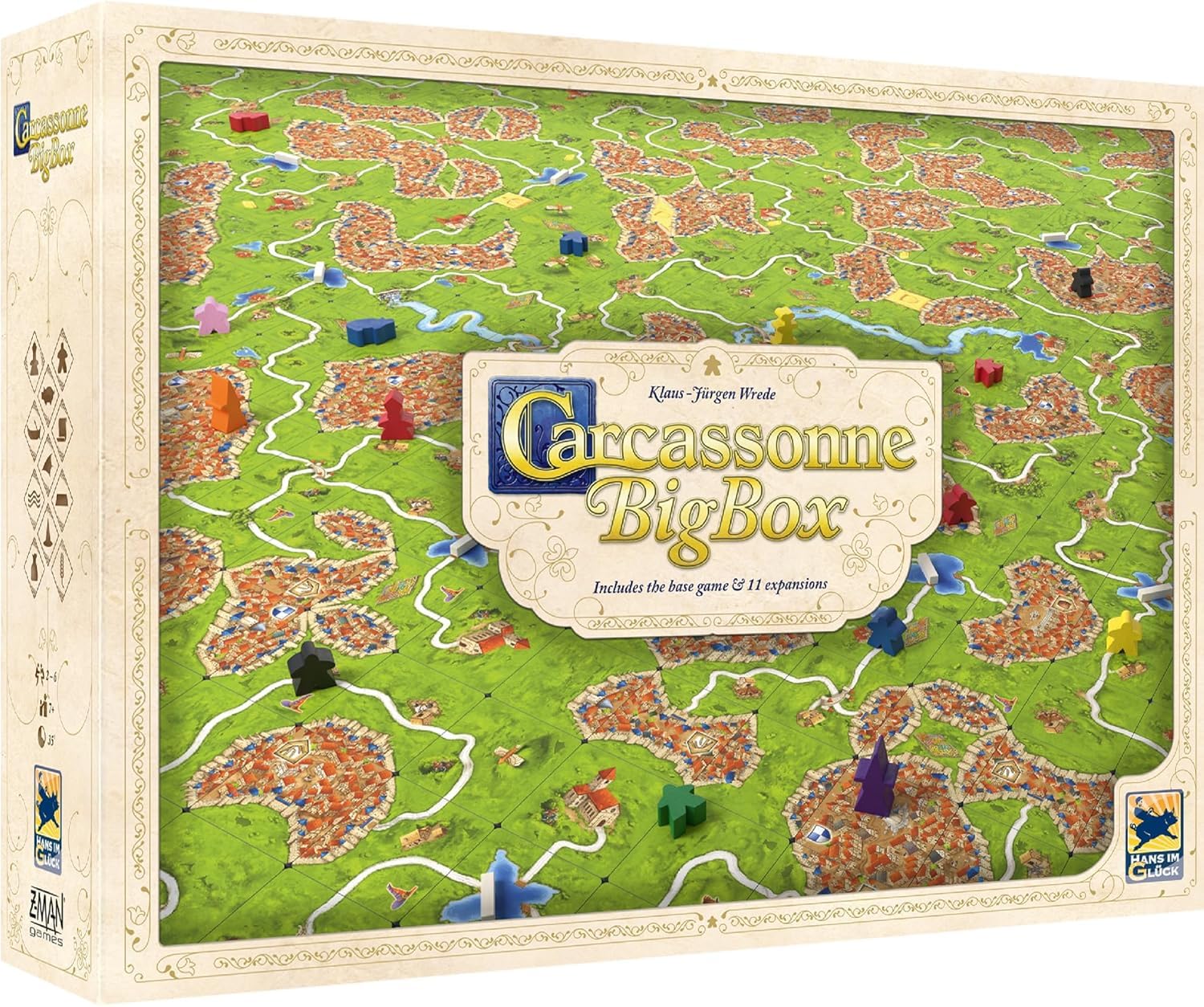 Carcassonne  Big Box 2025 (Version française)