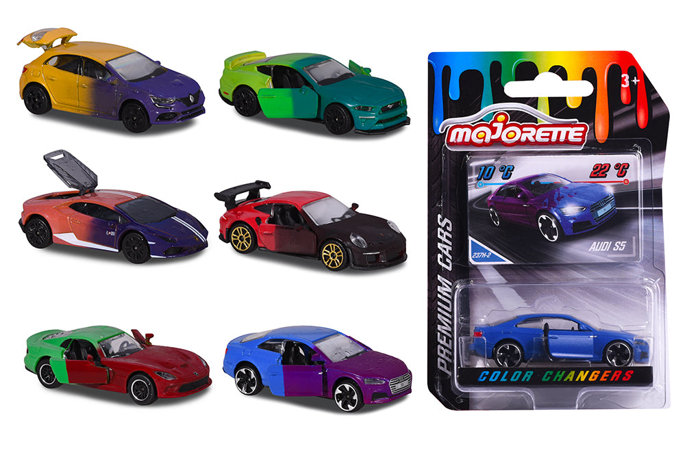 Voiture Édition limitée, Colors Changers assorties