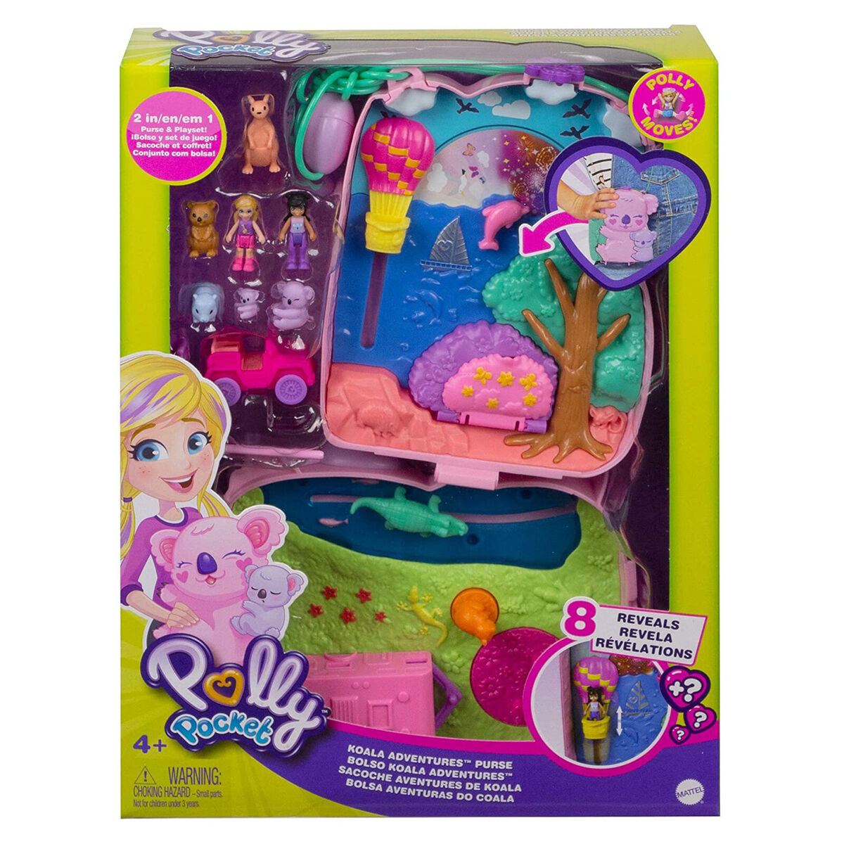 Polly Pocket - Ensemble de jeu Sac à main assortis