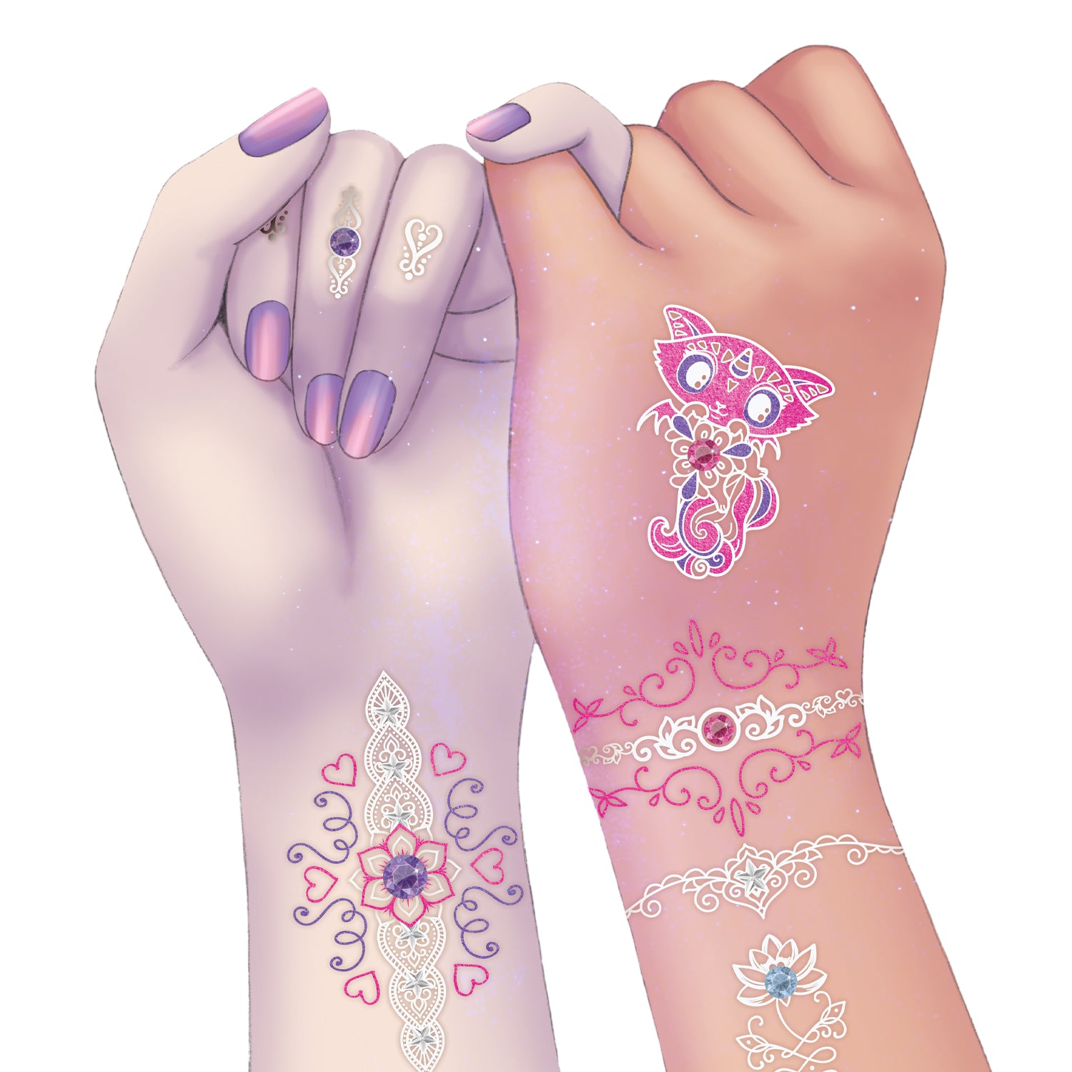 Tatouages scintillants