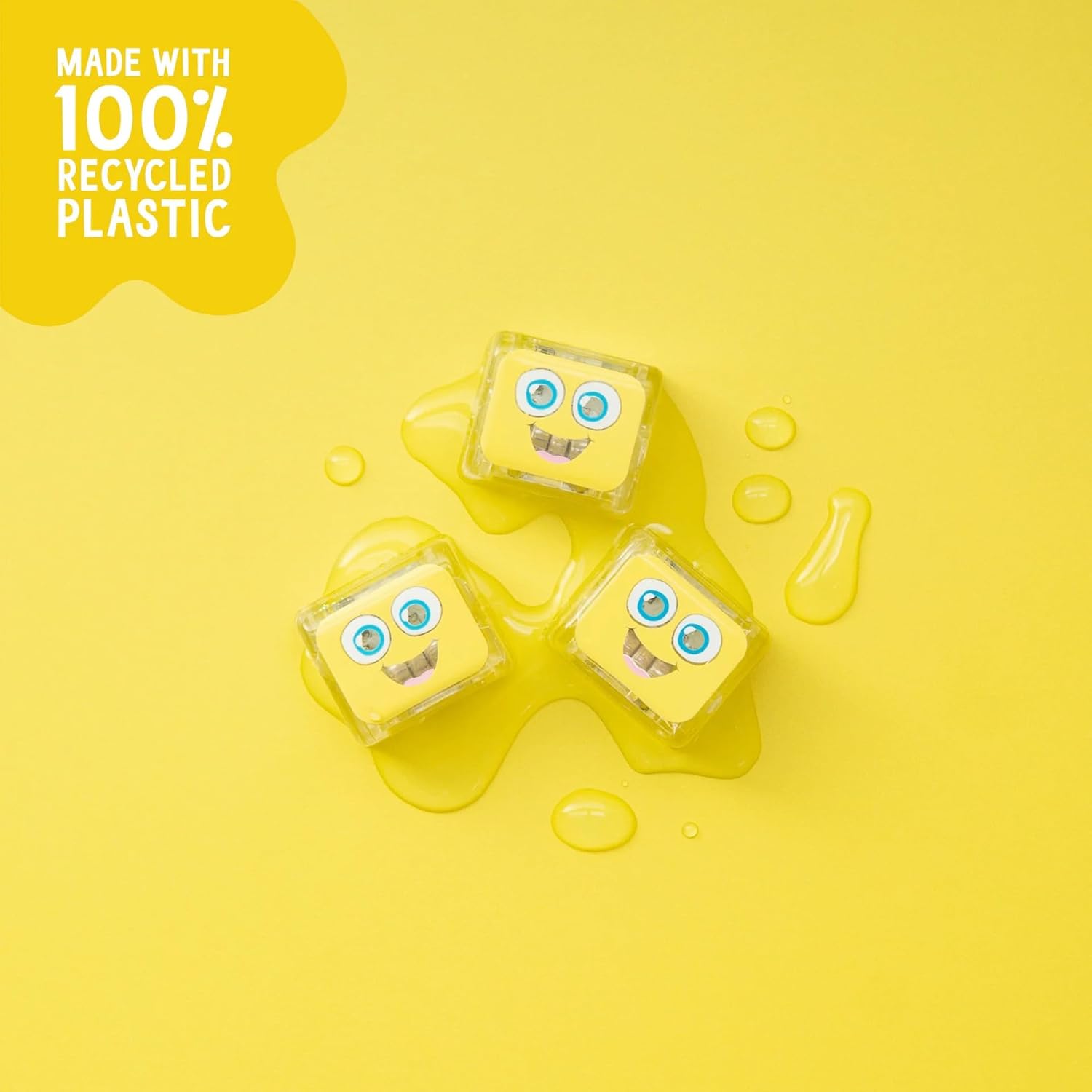 Alex - Cubes lumineux Glo Pals jaunes