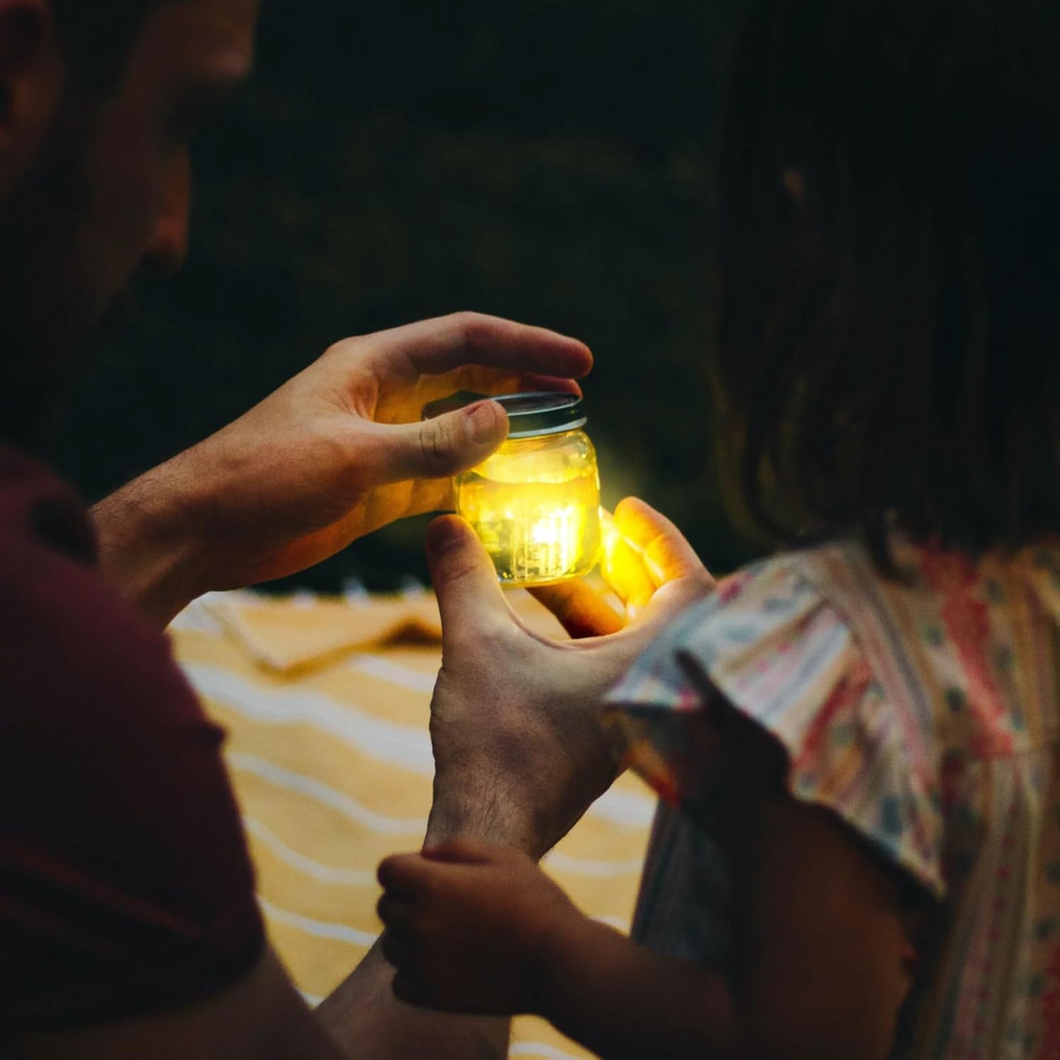 Alex - Cubes lumineux Glo Pals jaunes