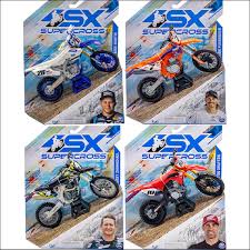 Super cross - SX 1:10 moto assortis