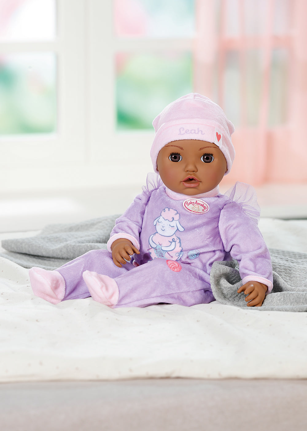 Baby Annabell - Poupée interactive Leah 43 cm