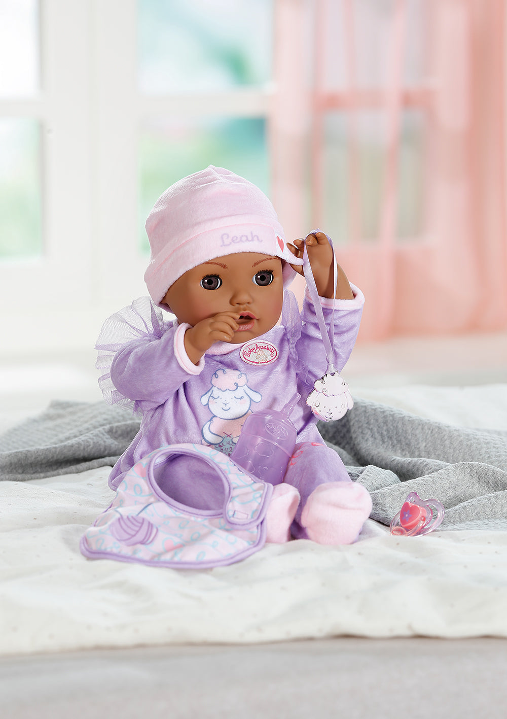 Baby Annabell - Poupée interactive Leah 43 cm