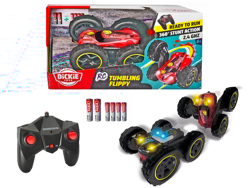 Dickie - Tumbling Flippy téléguidé 18 cm 1:28