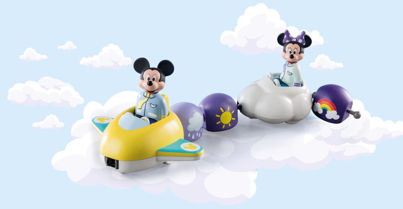 Train des nuages de Mickey et Minnie
